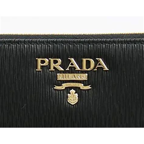 prada 1m0506 vitello move|Prada Women's Black Leather Long Wallet 1ml506 Vitello Move .